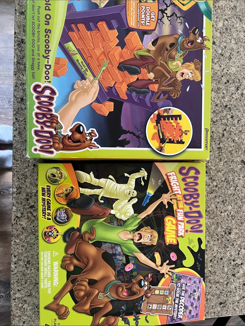 Scooby-Doo Kids Puzzle Game - Green and Purple Family Fun